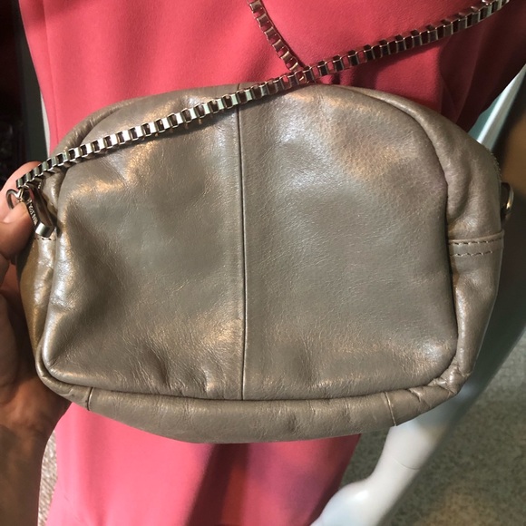 Walker Baker Real Leather Purse with Bike Chain style strap - Picture 6 of 7